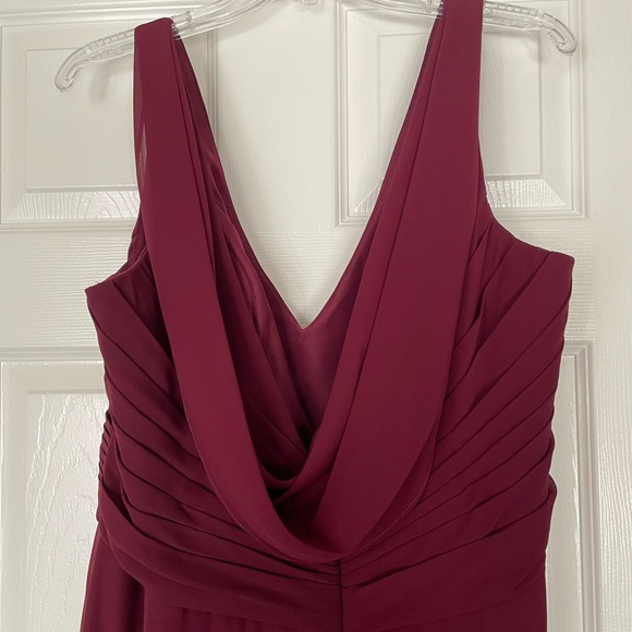 Unaltered Burgundy Dress - Picture 4 of 7
